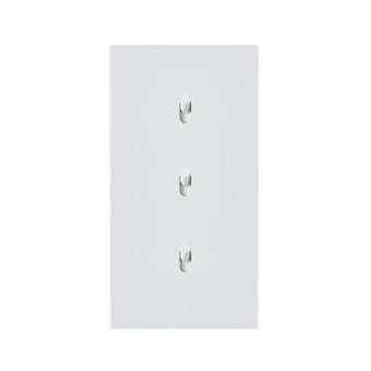 Art d'Arnould univers Epure trois va-et-vient ou interrupteur - blanc satin|Arnould-ARD67906