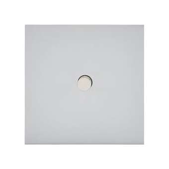 Art d'Arnould univers Epure poussoir à bouton rond 2A - acier satin|Arnould-ARD67510