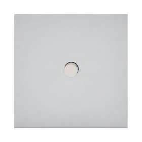 Art d'Arnould univers Epure poussoir à bouton rond 2A - acier satin|Arnould-ARD67510