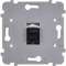 Mécanisme RJ45 CAT6A BLINDE NOIR POUR COLLECTION CONFIDENCE