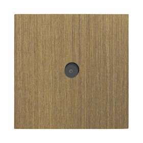 Art d'Arnould univers Epure poussoir lumineux à bouton rond 2A - bronze|Arnould-ARD67311
