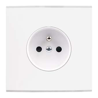 Façade CONFIDENCE LAITON BLANC SIMPLE PC|Modelec-MD8190-413M