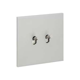 Art d'Arnould univers Epure double poussoir - acier satin|Arnould-ARD67512