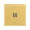 Art d'Arnould univers Mémoire chargeur double USB 2,4A - or brossé