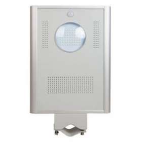 Lampadaire solaire tout en un S002 Blanc 1100lm 8W 3000K Lithium 6Ah/12,8V|Artlux-ARX291008
