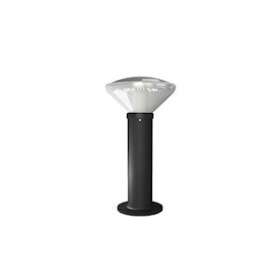 Borne solaire incassable INCA001 45cm détection 245DEG 560lm 5W 3000K Li 12Ah-3,|Artlux-ARX420145