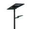 Lampadaire solaire GLPRO 30 4500lm 30W 3000K Lithium 36Ah/12,8V Mât 4m inclus
