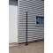 Mât cylindrique 3m D76 Thermolaqué Noir en acier galvanisé