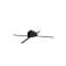 Support panneau simple pour projecteur PB002 - Coloris Noir RAL 9005
