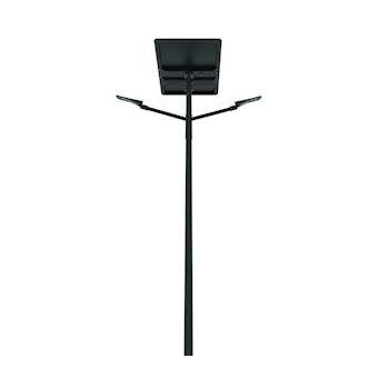 Lampadaire solaire GLPRO DUAL50 2x7500lm 2x50W 3000K Lithium 58,5Ah/25,6V ss mât|Artlux-ARX110050