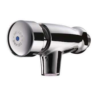 TEMPOSTOP lavabo M1/2' robinet mural temporisé ~7sec|Delabie-DL5746000