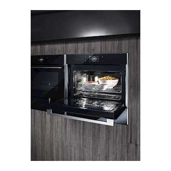 Combi micro-ondes 45cm Eléments verre noir|Asko-SKOOCM8478G