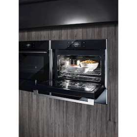 Combi micro-ondes 45cm Eléments verre noir|Asko-SKOOCM8478G