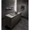 Table gaz 75cm 5 brûleurs noir