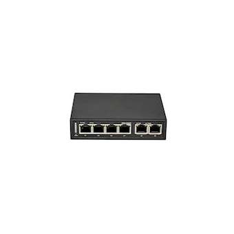 Switch non-manageable 6 ports Gigabit dont 4 PoE+ (64W)|Gigamedia-GGMGS04P