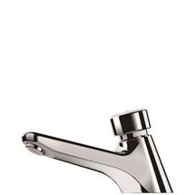 TEMPOSTOP M1/2' lavabo robinet temporisé ~7sec + c/écrou|Delabie-DL5745100