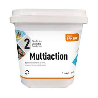 Chlore Multi-Fonctions Galet 250 g. AQUASPHERE 5kg|Astralpool-APNAH39205