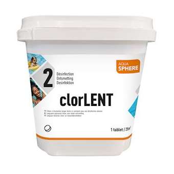 Chlore Lent Galet 250 g. AQUASPHERE 5kg|Astralpool-APNAH37005