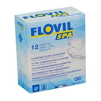Flovil SPA Floculant clarifiant - Boite de 12 (ref fournisseur 63122)|Astralpool-APN63122FLO