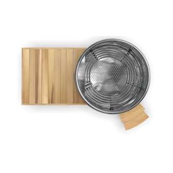 Bain Nordic Bois & Inox D150 2/3 pers|Astralpool-APN74112