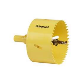 Scie cloche diamètre 80mm avec forêt de centrage et ressort|Legrand-LEG088508
