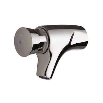 P504 Robinet simple lavabo mural temporisé 15s, froid G1/2|Presto-PSR63000