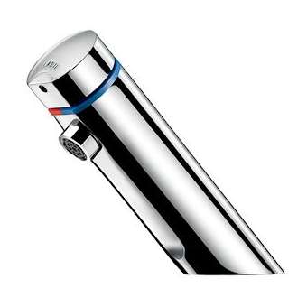 TEMPOMIX 3 lavabo F3/8' mit. temporisé ~7sec + rob. arrêt|Delabie-DL5794000