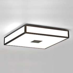 Plafonnier Mashiko 400 Square LED Bronze IP44|Astro lighting-AHT1121069