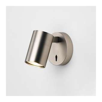 Liseuse Ascoli Single Switched Nickel mat IP20|Astro lighting-AHT1286011