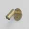 Liseuse Micro Recess Switched Or mat IP20
