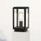 Lampe sur pied Homefield Pedestal Noir texturé IP44