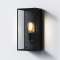 Applique Messina 200 Noir texturé IP44