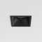 Spot Minima Slimline Square Fixed Fire-Rated IP65 Noir mat IP65