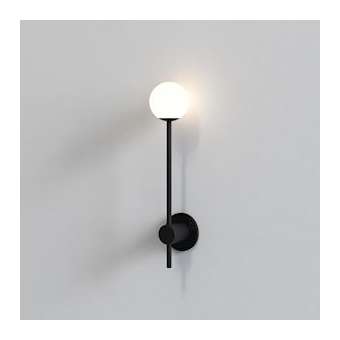 Applique Orb Single Noir mat IP44|Astro lighting-AHT1424004