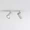 Spot Ascoli Twin Recessed Blanc texturé IP20