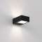 Applique Kappa LED Noir mat IP44