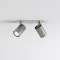 Spot Ascoli Twin Recessed Nickel mat IP20