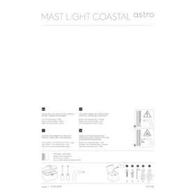 Mast Light Coastal Nickel poli|Astro lighting-AHT1317008