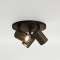 Spot Ascoli Triple Round Bronze IP20