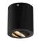 TRILEDO, plafonnier intérieur, simple, rond, noir, LED, 8,1W, 3000K