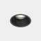 Spot Minima Round Fixed Noir mat IP20