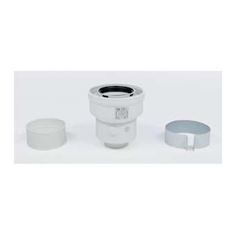 Adaptateur ventouse verticale 60/100 a 80/125|Atlantic PAC et Chaudières-AEN074010