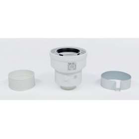 Adaptateur ventouse verticale 60/100 a 80/125|Atlantic PAC et Chaudières-AEN074010