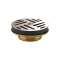 Bonde lavabo écoulement libre grille inox D63 mm, serrage 0/55 mm