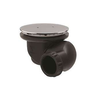 Bonde receveur D90 mm, La GOULUE, capot métal D120 mm,sortie orientable D40,|Valentin-VA257760000000