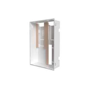 Bac 2 travées PC+3R+ TC + volume attenant 200mm de profondeur BL|Atole-AOEBTT30BL
