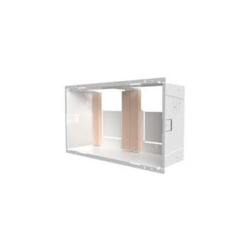 Bac tech 2 travées PC+1R 160mm de profondeur BL|Atole-AOEBTT06BL