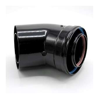 Coude de ventouse 45DEG en D 100 / 150 mm|Auer-AUE720021