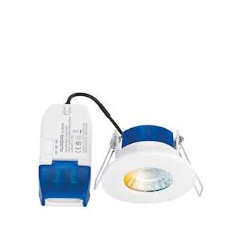 R6 - Spot coupe-feu IP65 RE2020 fixe 240V 4W/6W/8W 60DEG CS grad. BL|Aurora-ABIAUR6CWS