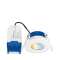 R6 - Spot coupe-feu IP65 RE2020 fixe 240V 4W/6W/8W 60DEG CS grad. BL